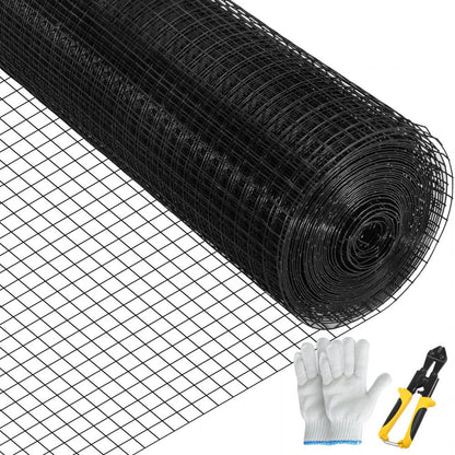 VV-HC-2450 - 24"x50' Vinyl Coated 1" Mesh Poultry & Rabbit Fence