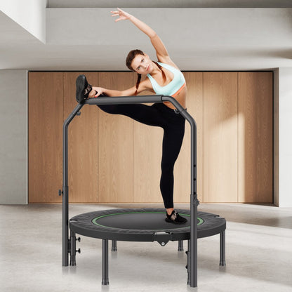 TX-B6389C-40in+C - Foldable Mini Trampoline for Adults, 330 lbs Capacity