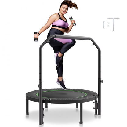 TX-B6389C-40in+C - Foldable Mini Trampoline for Adults, 330 lbs Capacity