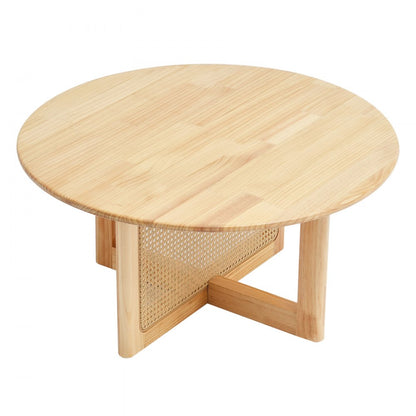 CT-SR-02 - Bohemian 33.5" Rattan Coffee Table for Versatile Use