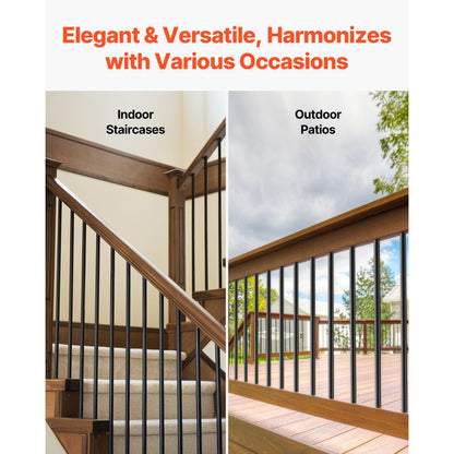 YG19-813B-51 - 32" Aluminum Stair Balusters, Rustproof & Durable Spindles