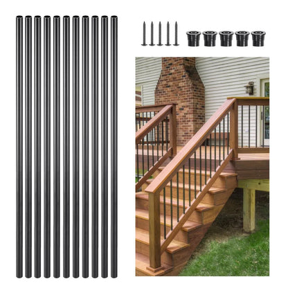 YG19-813B-51 - 32" Aluminum Stair Balusters, Rustproof & Durable Spindles