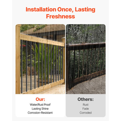 YG19-914B-51 - 36" Aluminum Stair Balusters, Durable & Rust-Proof Spindles