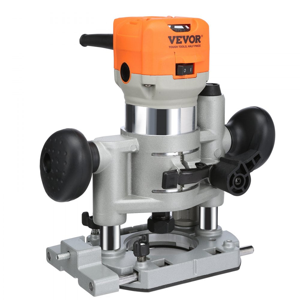 0700C - VEVOR 1.25HP Compact Wood Router with LED & Variable Speeds