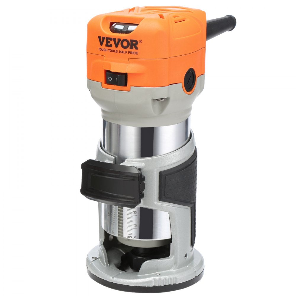 0700C - 1.25HP VEVOR Wood Router, 30,000 RPM, Compact & Versatile
