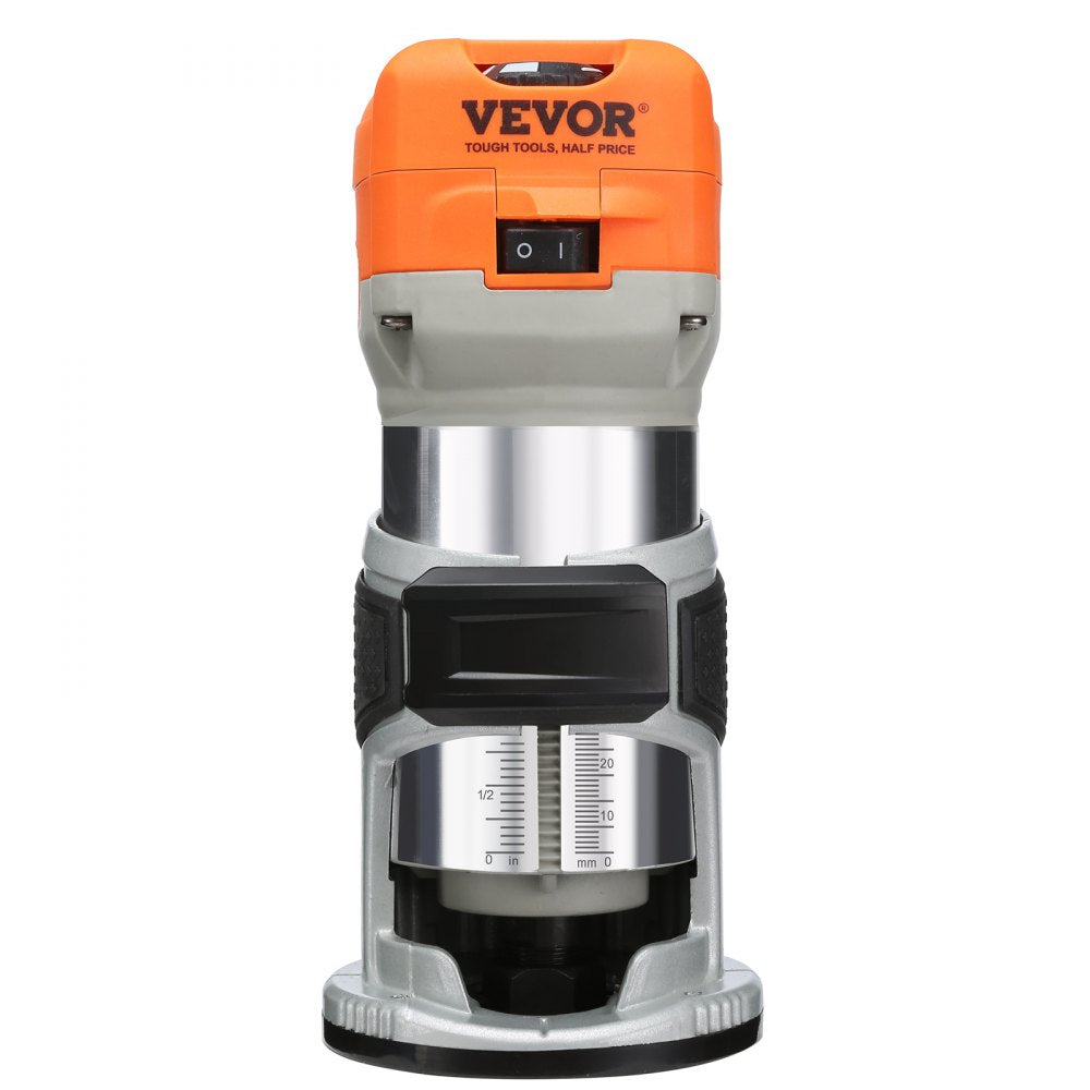 0700C - 1.25HP VEVOR Wood Router, 30,000 RPM, Compact & Versatile