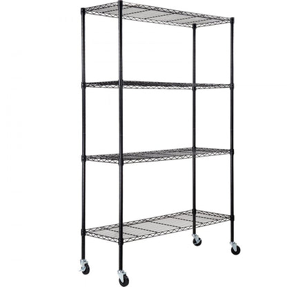 I6V0 - Heavy-Duty Storage Shelving Unit on Wheels, 700 lbs Capacity