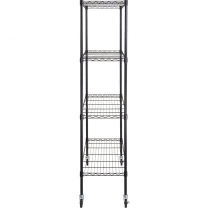 I6V0 - Heavy-Duty Storage Shelving Unit on Wheels, 700 lbs Capacity