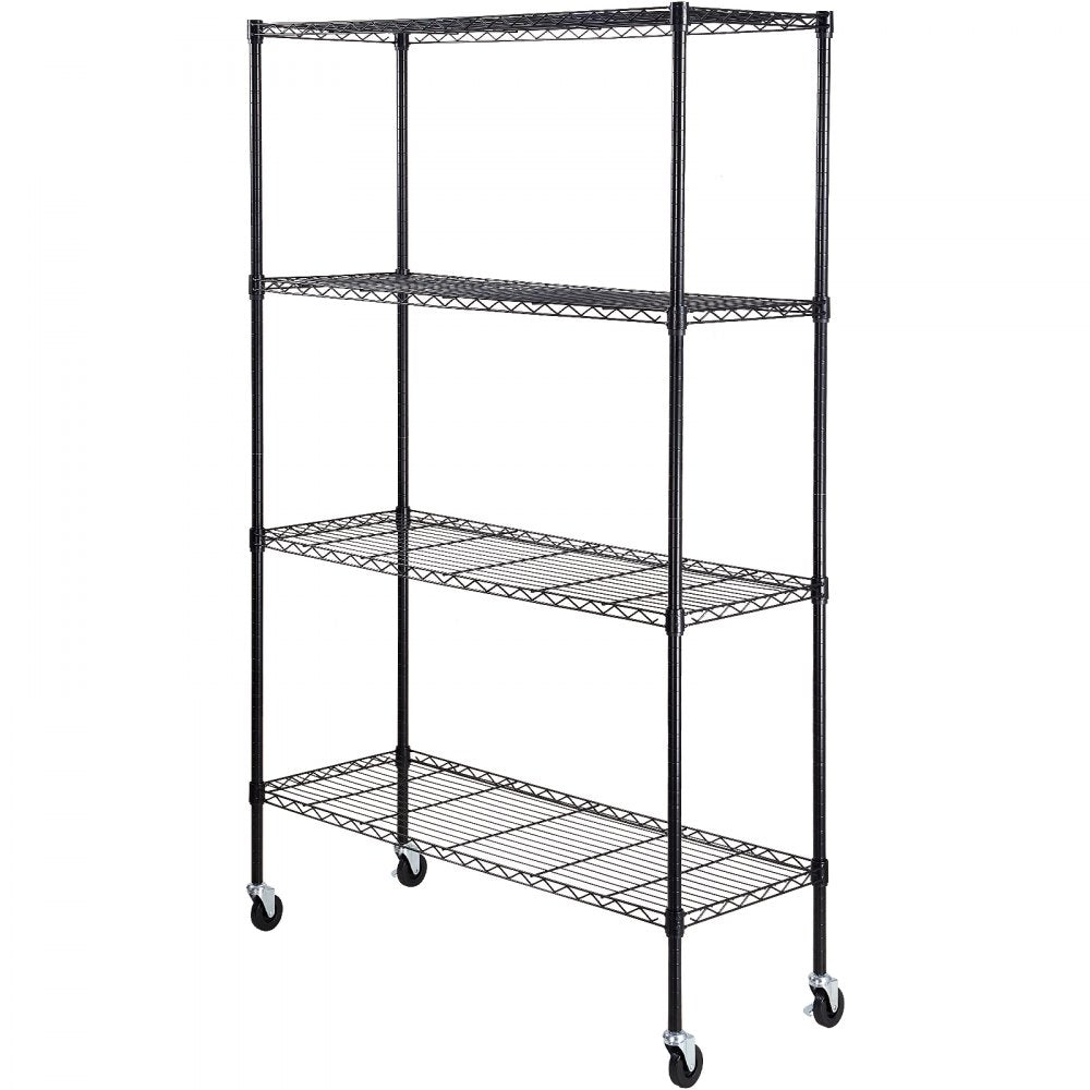 I6V0 - Heavy-Duty Storage Shelving Unit on Wheels, 700 lbs Capacity