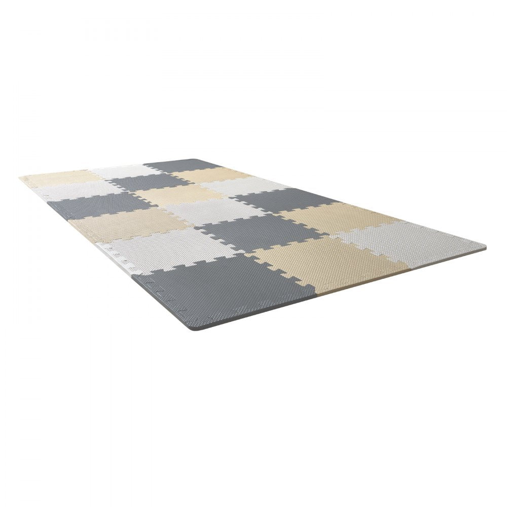 HRD-HES3310-16 - Interlocking Foam Puzzle Mat for Safe Kid Play