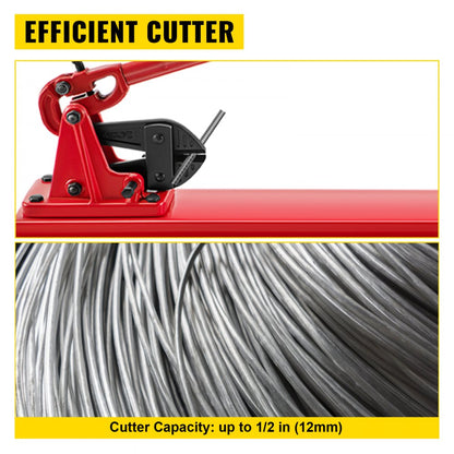 TD02H - 24" CRV Steel Hand Swager for Wire Crimping and Cutting