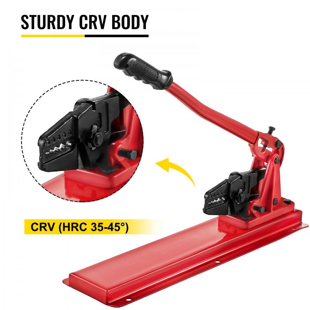 TD1002D - 24" Ergonomic Hand Swager & Cable Cutter Tool