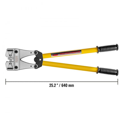 JY-10120 - Durable Metal Battery Cable Crimping Tool with 8 Hexagonal Sizes