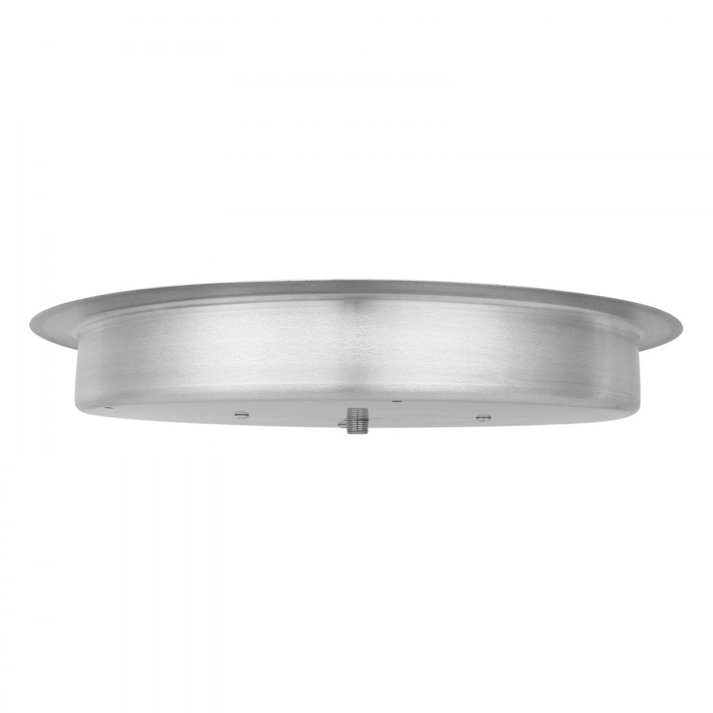 1050265 - 19" Stainless Steel Fire Pit Pan for Indoor/Outdoor Use
