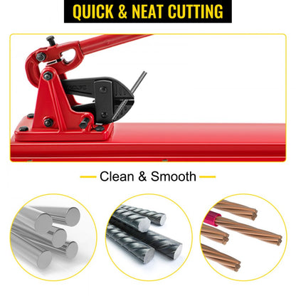 24" BENCH - Ergonomic 24" Swager Tool with Cutting & Crimping Head