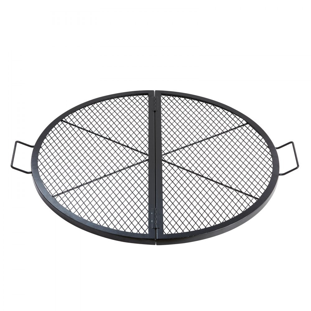 JY-MY-YKW36-ZD - 36" Heavy-Duty Foldable Fire Pit Grill Grate