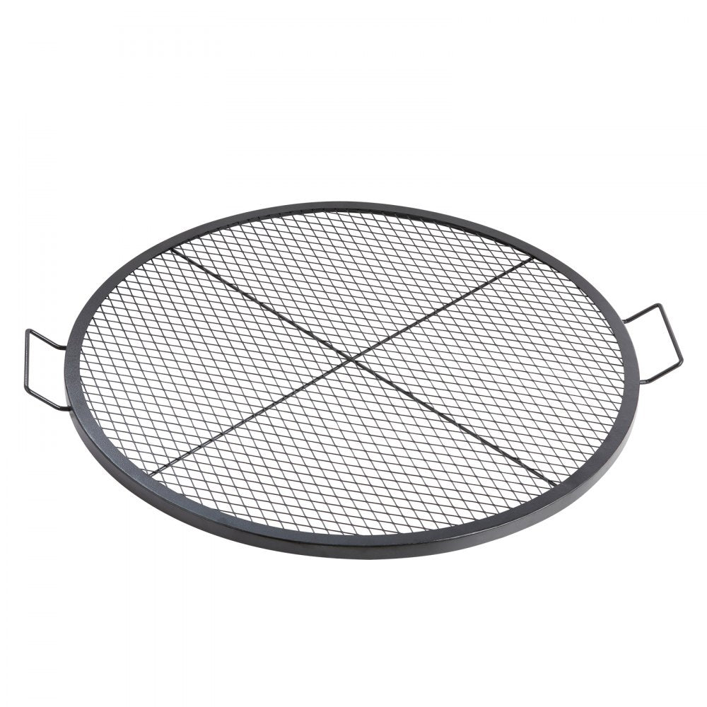 JY-MY-YKW36 - 36" VEVOR Fire Pit Grill Grate, Durable Q235 Steel, Foldable