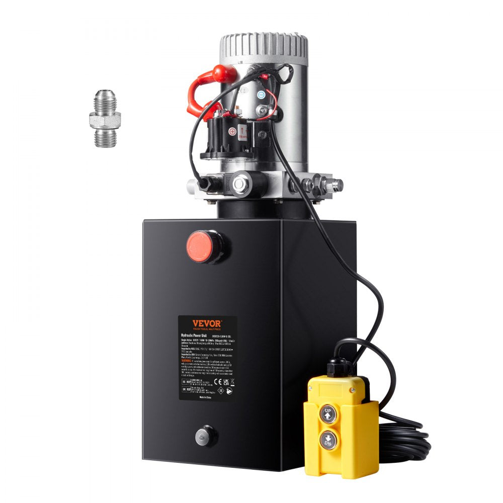 ZXDC12V-1.6KW-D-20L - 12V Hydraulic Pump for Heavy Machinery Lifting
