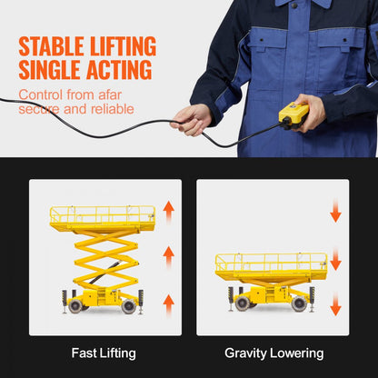 ZXDC12V-1.6KW-D-12L - 12 Quart 3200 PSI Hydraulic Pump for Dump Trailers