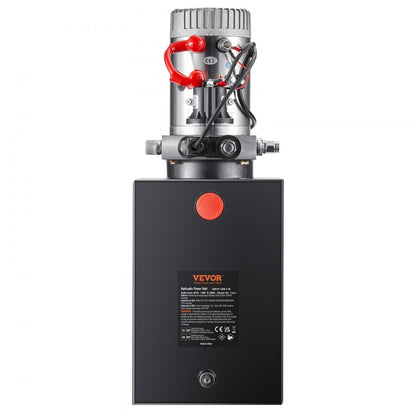 ZXDC12V-1.6KW-D-12L - 12 Quart 3200 PSI Hydraulic Pump for Dump Trailers