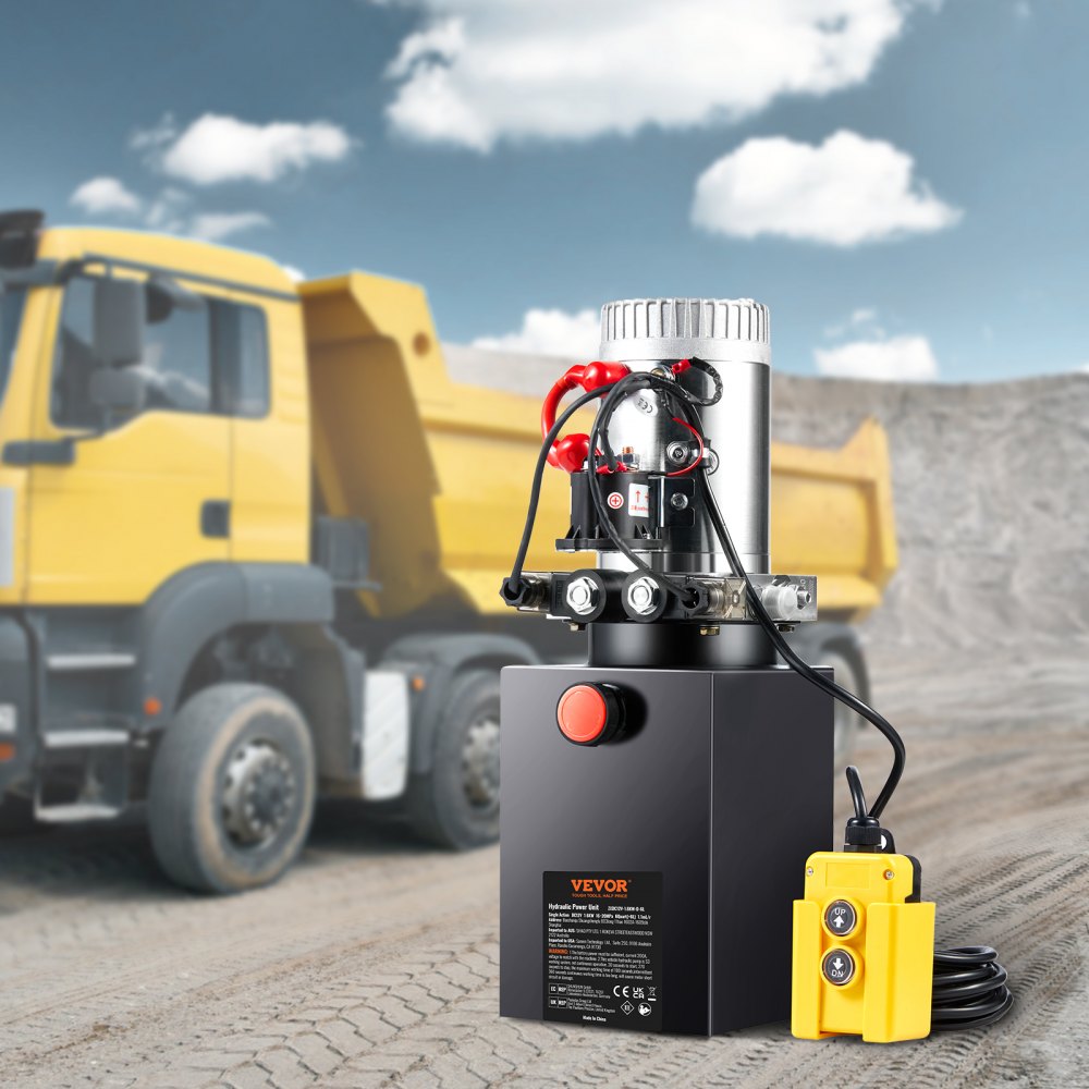 ZXDC12V-1.6KW-S-6L - 12V Hydraulic Pump for Heavy Machinery & Construction Tasks