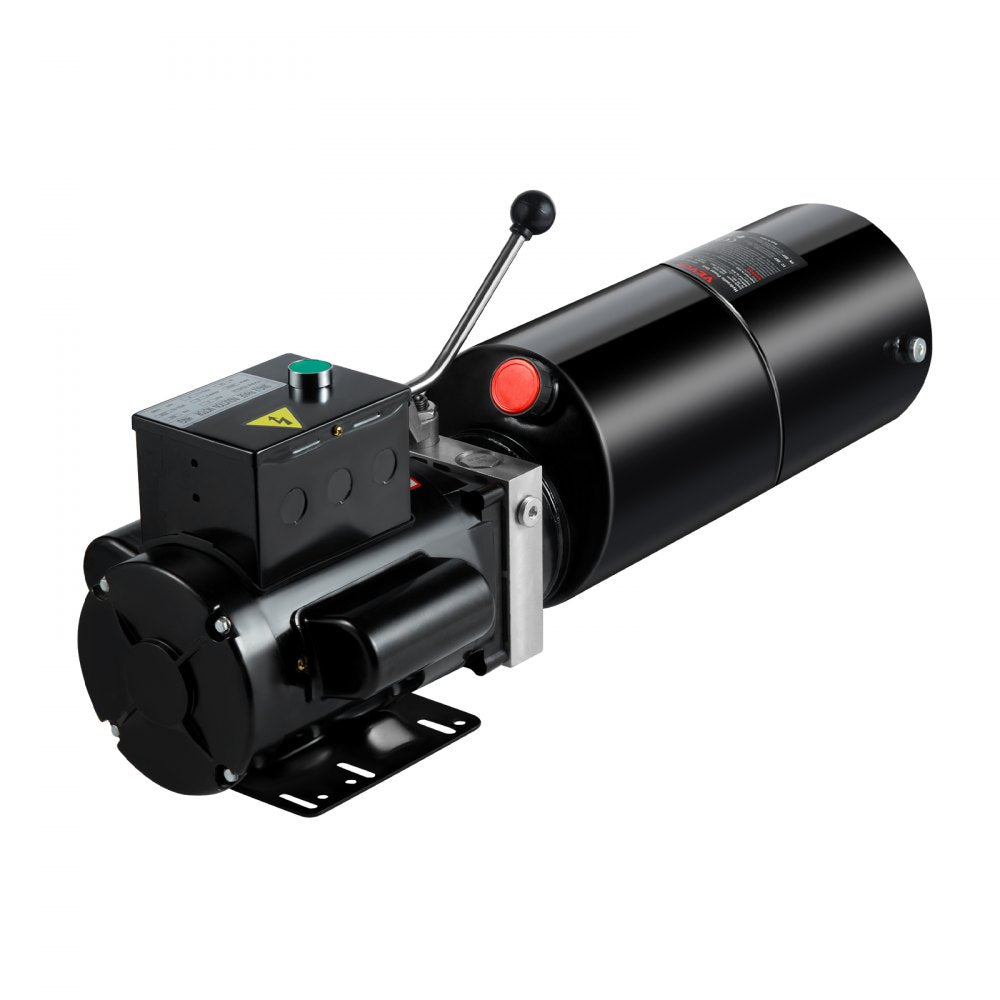 ZXAC220V-2.2KW-D-10L - VEVOR 10L Hydraulic Pump with 2.2kW Motor for Heavy Lifting