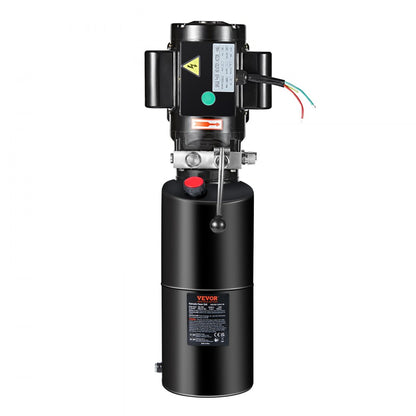 ZXAC220V-2.2KW-D-10L - VEVOR 10L Hydraulic Pump with 2.2kW Motor for Heavy Lifting
