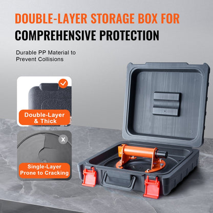 GPS-1-10 - 10" Heavy-Duty Suction Cup Lifter, 990 lbs Capacity