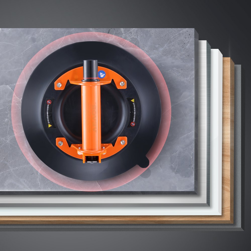 GPS-1-10 - 10" Heavy-Duty Suction Cup Lifter, 990 lbs Capacity