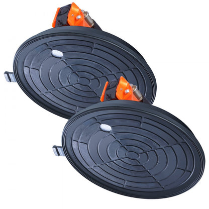 GPS-1 - Heavy-Duty 8" Glass Suction Cup, 615 lbs Load Capacity (2 Pack)