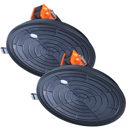 GPS-2 - Heavy-Duty 8" Glass Suction Cup Tool Set for Smooth Surfaces