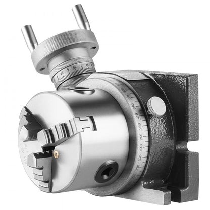 HV-4-KP - Durable 100 mm Rotary Table for Precision Milling Machines
