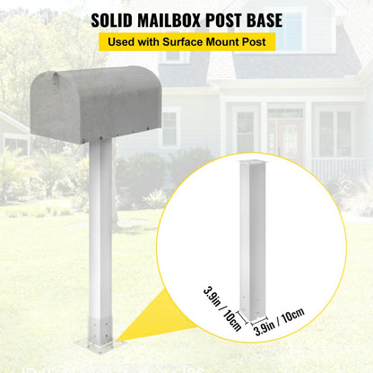 VV-YXZ-ZCJ 34YCBS - Heavy-Duty Steel Mailbox Post for Easy Installation