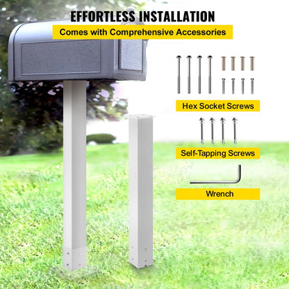 VV-YXZ-ZCJ 34YCBS - Heavy-Duty Steel Mailbox Post for Easy Installation
