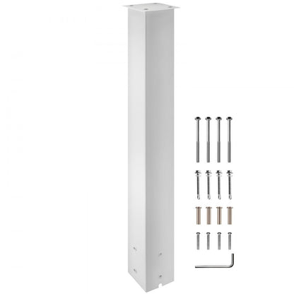 VV-YXZ-ZCJ 34YCBS - Heavy-Duty Steel Mailbox Post for Easy Installation
