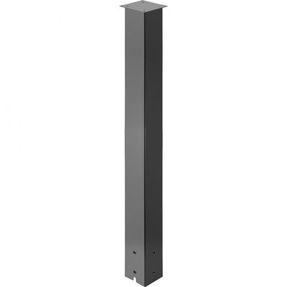 VV-YXZ-ZCJ 34YCHS - 43" Durable Steel Mailbox Post with Easy Installation