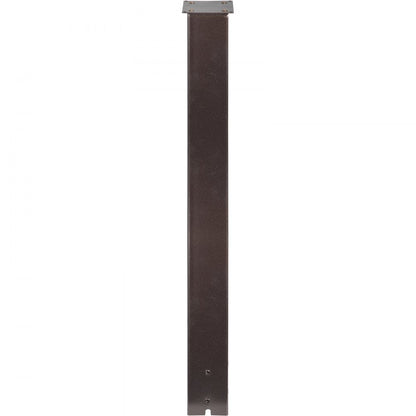VV-YXZ-ZCJ 34YCQTS - Durable Steel Mailbox Post with Easy Installation