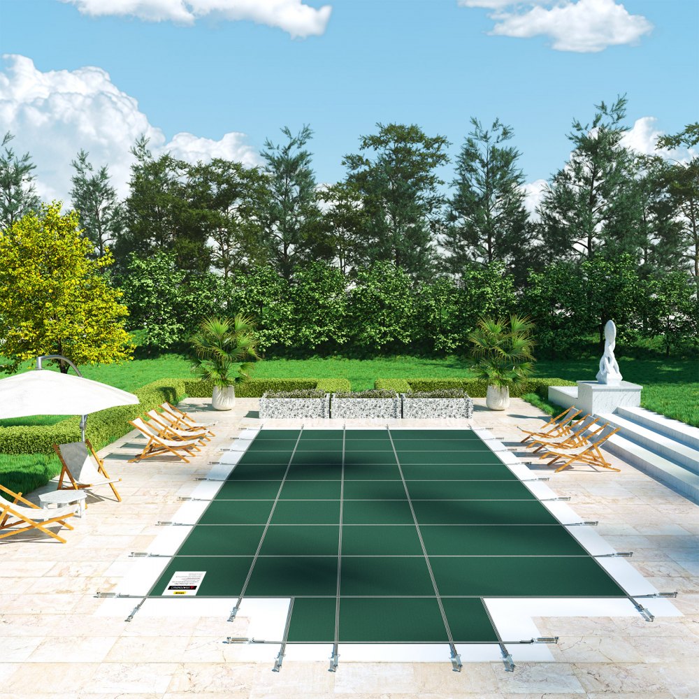 CT2038 - 18x36ft Durable PP Pool Cover with Enhanced Fastening System