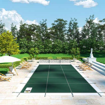 20FTX40FT - Durable 20x40ft VEVOR Pool Cover with Fastening System