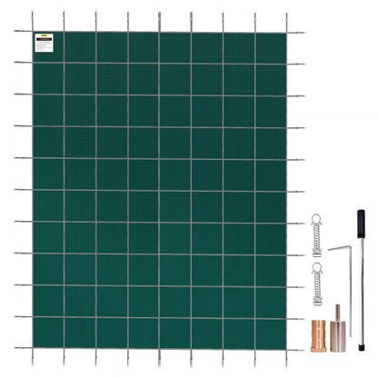 20FTX40FT - Durable 20x40ft VEVOR Pool Cover with Fastening System