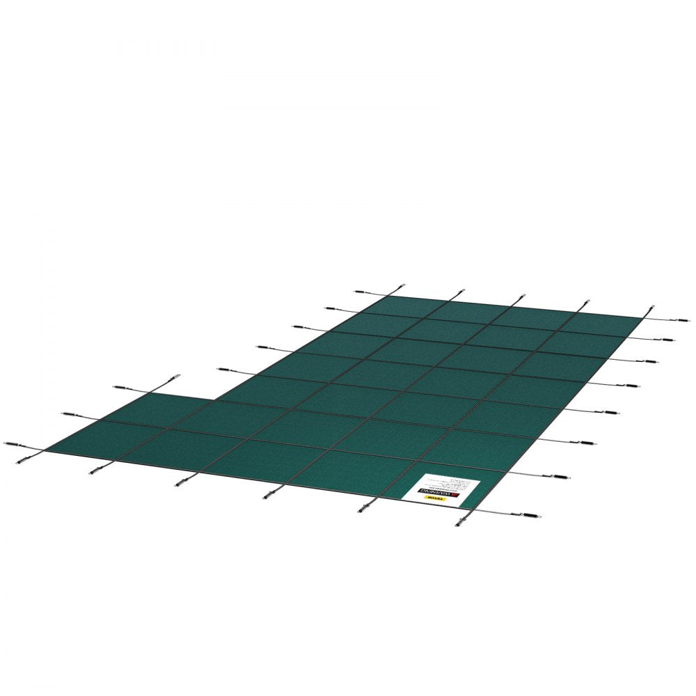 YYCM-0097 - 20x40 ft VEVOR Pool Safety Cover with Hardware and Brass Anchors