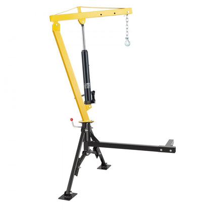 GZB88057-CD1000LBS - 1000 lbs VEVOR Hydraulic Pickup Crane with 360° Swivel