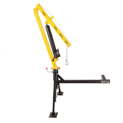 GZB88057-CD1000LBS - 1000 lbs VEVOR Hydraulic Pickup Crane with 360° Swivel