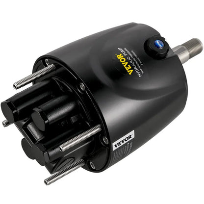 HK6320A-3 - VEVOR 300HP Outboard Steering Kit with Pump & Wheel
