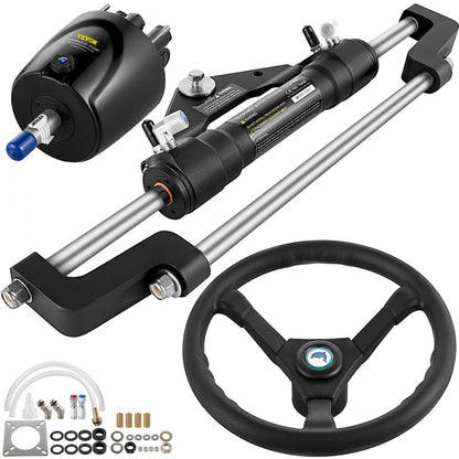 HK6400A-3 - High-Performance Hydraulic Steering Kit for Boats up to 300HP