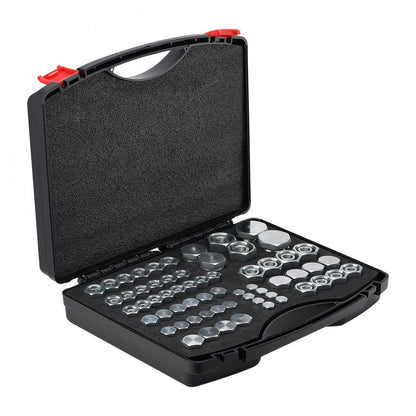 DIN-L 64PCS-SS - 64-Piece Steel Hydraulic Fitting Kit in Storage Case