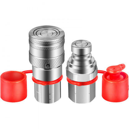 010713344170 - Heavy-Duty 1/2" NPT Hydraulic Couplers with High Flow Rate