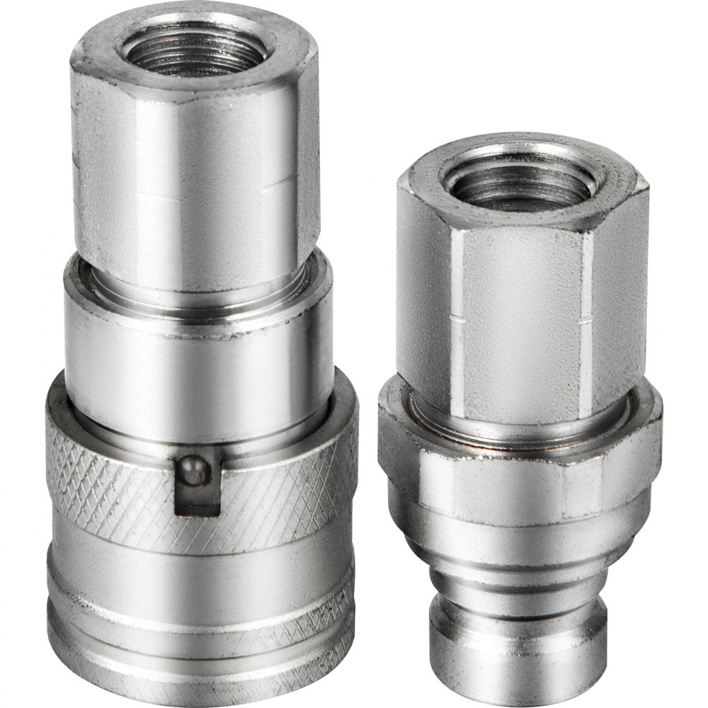 010713344170 - Heavy-Duty 1/2" NPT Hydraulic Couplers with High Flow Rate