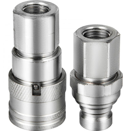 010713344170 - Heavy-Duty 1/2" NPT Hydraulic Couplers with High Flow Rate