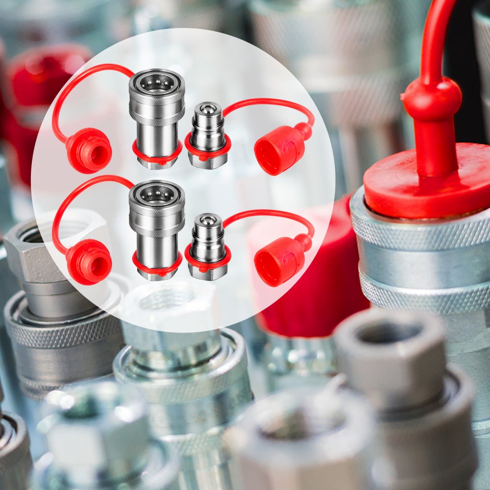 010934070629 - High Pressure Hydraulic Couplers with Zinc-Nickel Coating